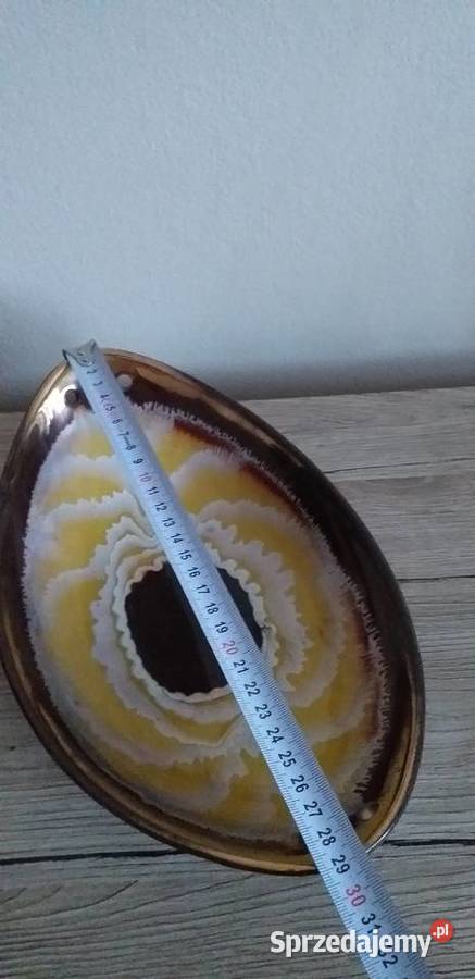 Misa z miseczką prl Porcelana i szkło łódzkie Przedbórz