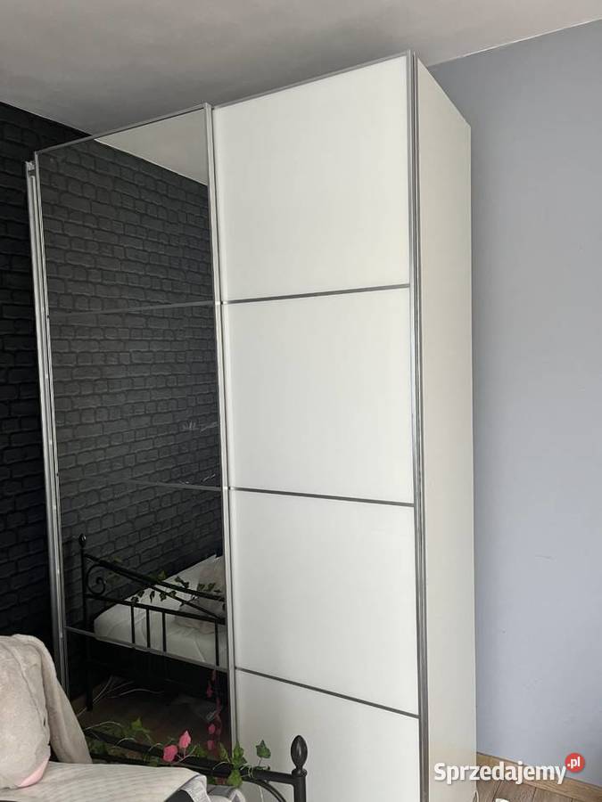 Duża szafa 150x230 model IKEA PAX z drzwiami mazowieckie Kobierne