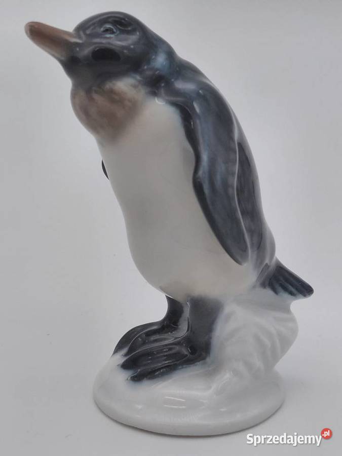 Unikat Figurka PINGWIN Rosenthal projekt K lubuskie Wschowa