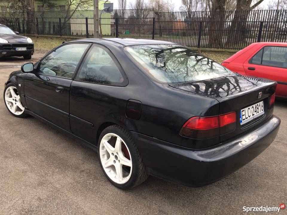 Honda Civic 6 VI Coupe 15 Vtec LPG Civic łódzkie Łódź sprzedam