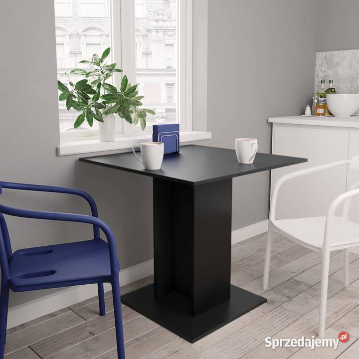vidaXL Stół jadalniany czarny 800253 mazowieckie Warszawa