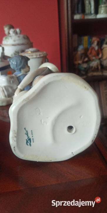 Figurka chłopca z koszem Zapfir Lladro Spain Gdańsk