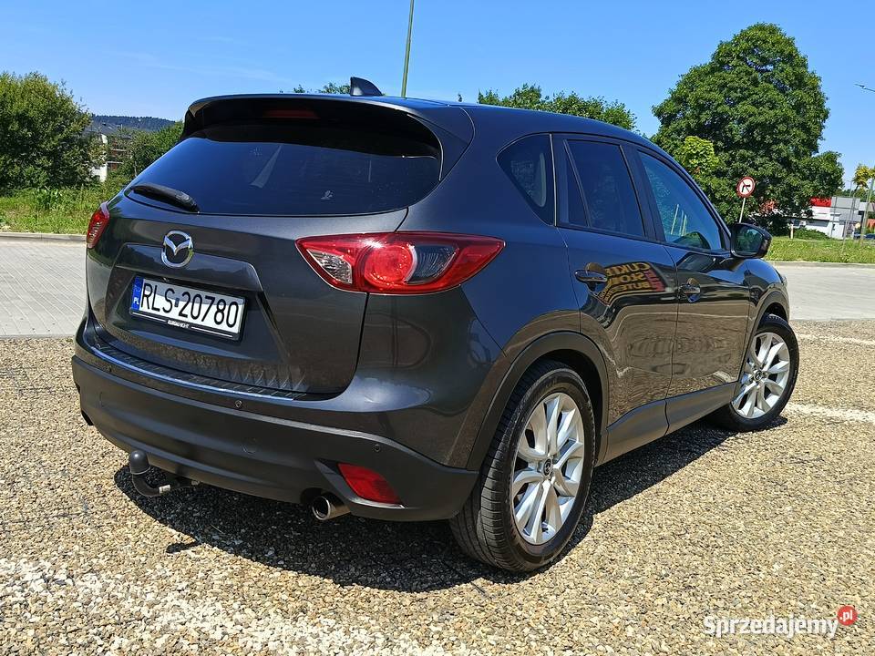 ladna Mazda CX5 skórzana tapicerka Lesko