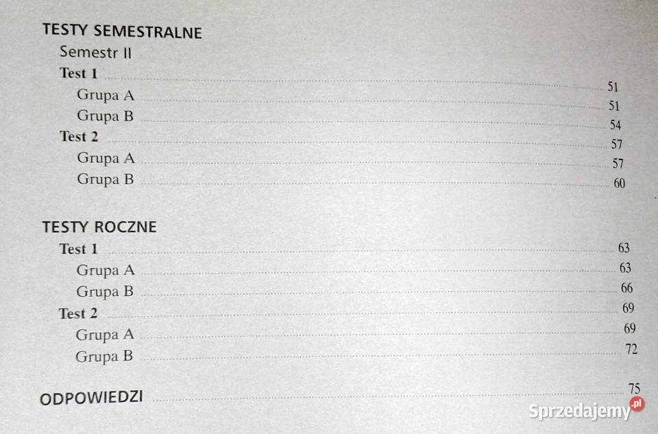 Geografia 1 Testy sprawdzające Krzysztof miękka sprzedam
