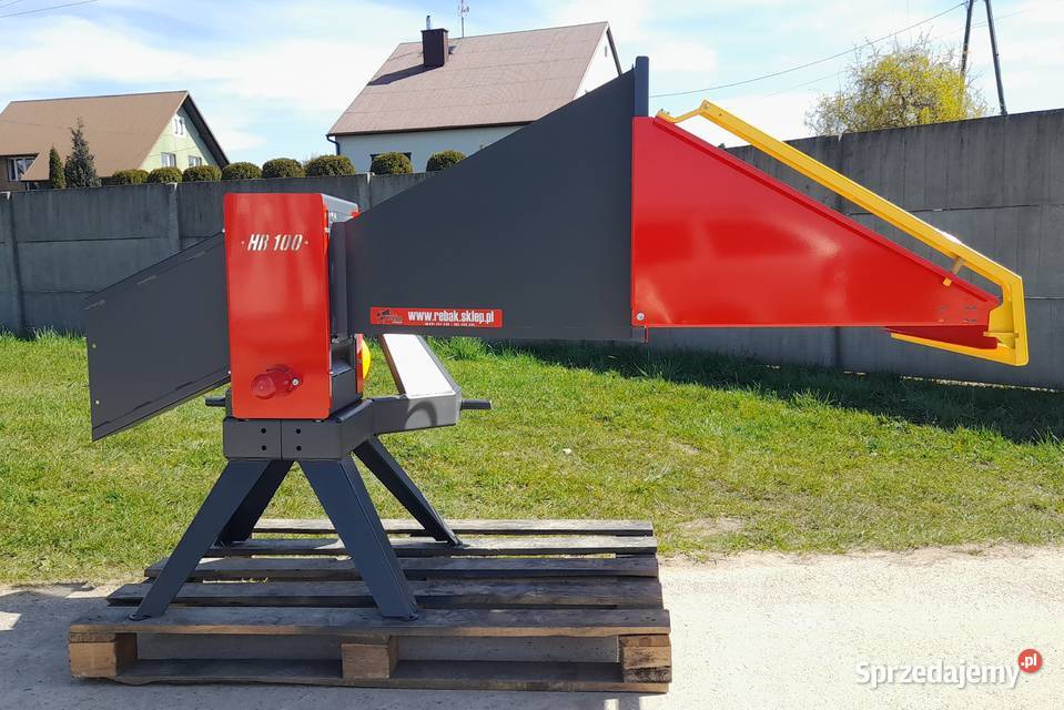 Rębak walcowy HR 100 6 noży MetalCAD gałęzie do Janów Lubelski