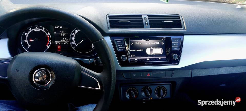 skoda fabia 2020r 1095 SALON zadbana mazowieckie Góra Kalwaria