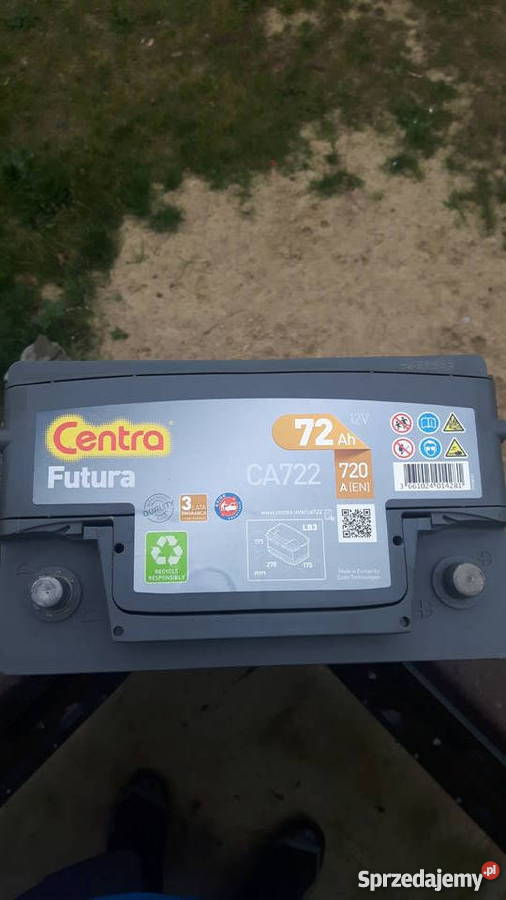 Akumulator Centra 12V72Ah 3LATA GWARANCJI Lidzbark