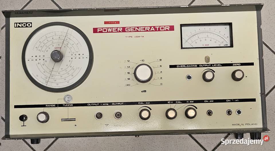 Generator mocy RF INCO UGM1A 30300MHz 12W Warszawa