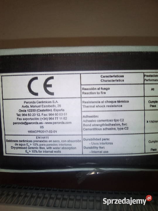 Stylowa hiszpańska cegiełka w beżu Peronda Warszawa