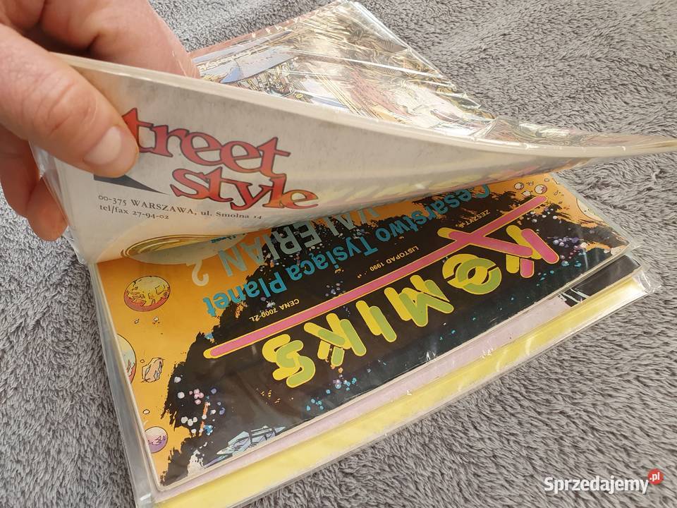 Valerian komplet 4 komiksów wydanie 1 1990 Gdynia