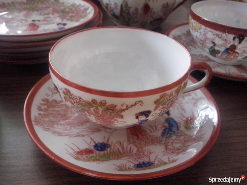 japońska porcelana komplet OKAZJA Krajno-Zagórze sprzedam