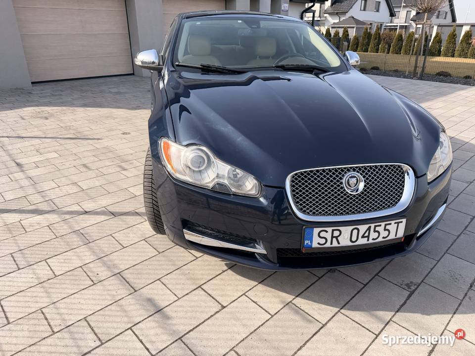Jaguar XF 27 diesel 175 2008r jasne skory Gotartów