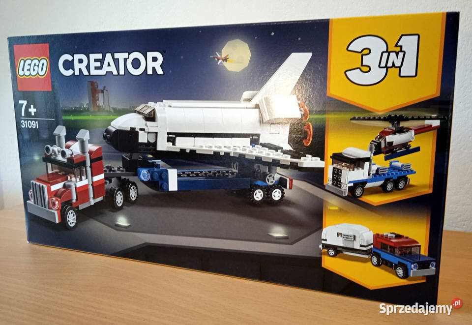 LEGO Creator 31091 Transporter promu 3w1 Poznań