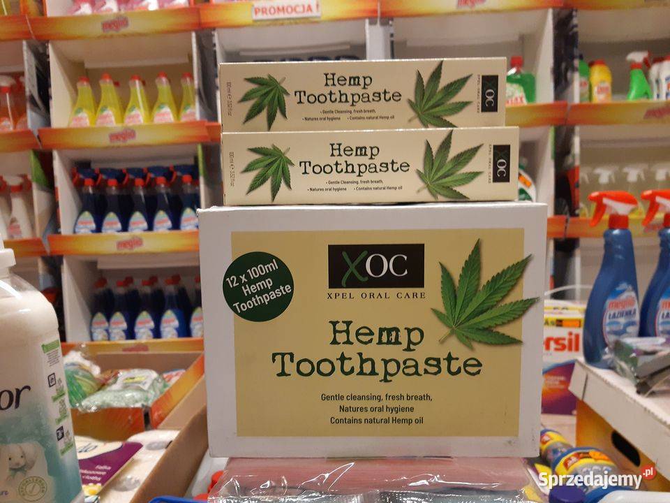 XOC Hemp Toothpaste pasta do zębów Pielęgnacja zębów