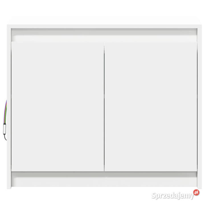 Szafka z LED biała 72x34x61 materiał Warszawa