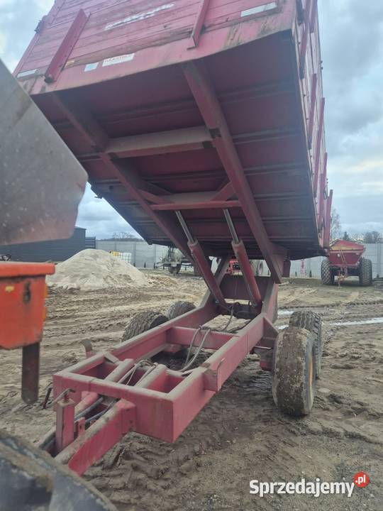 Przyczepa tandem baastrup 7 ton Przyczepy rolnicze Nowa Karczma