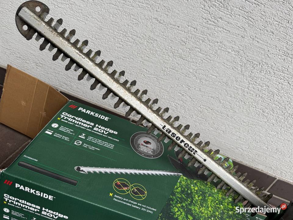 Akumulatorowe nożyce do żywopłotu PARKSIDE 20 V Dąbie