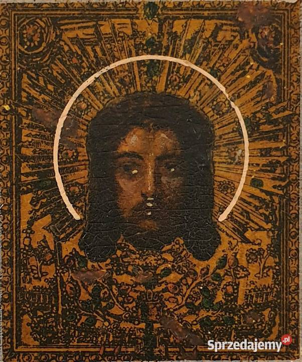 Ikona Mandylion Chusta Świętej Weroniki 0410 Warszawa
