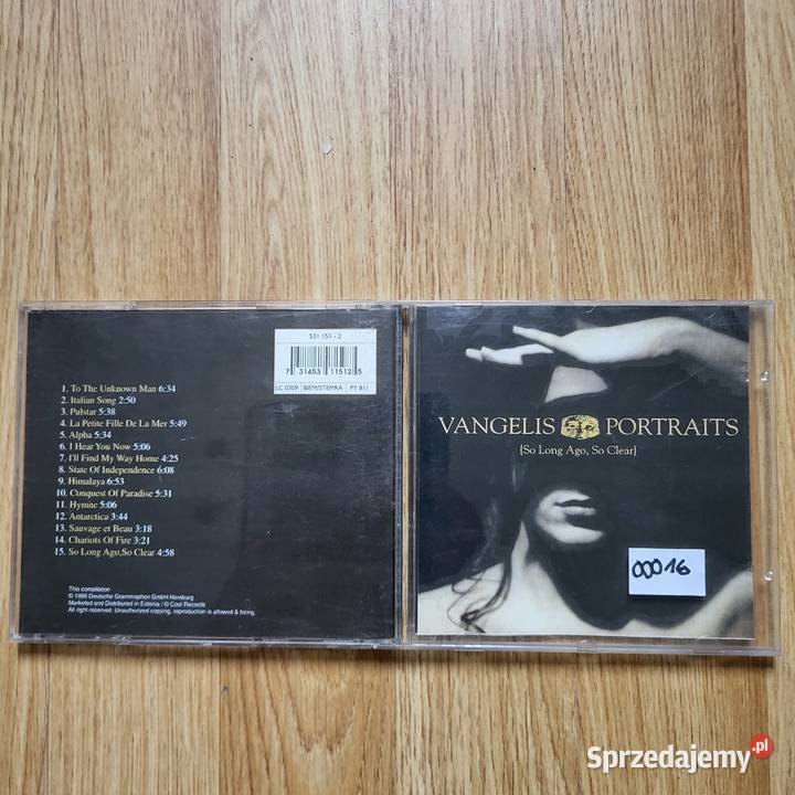 0002 Vangelis na płytach CD CD Bydgoszcz