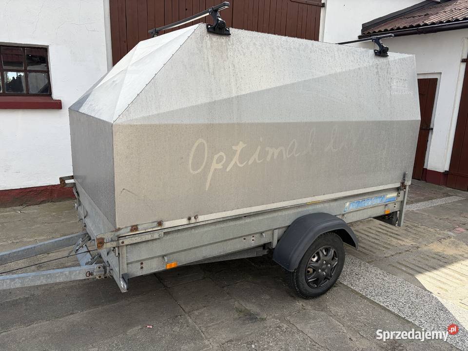 Przyczepka z pokrywą Thule dmc 1000 Krotoszyn sprzedam