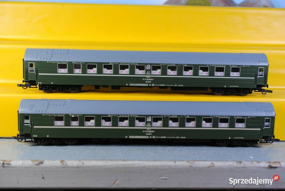 H0 187 wagon sypialny pasażerski radziecki nie Modelarstwo