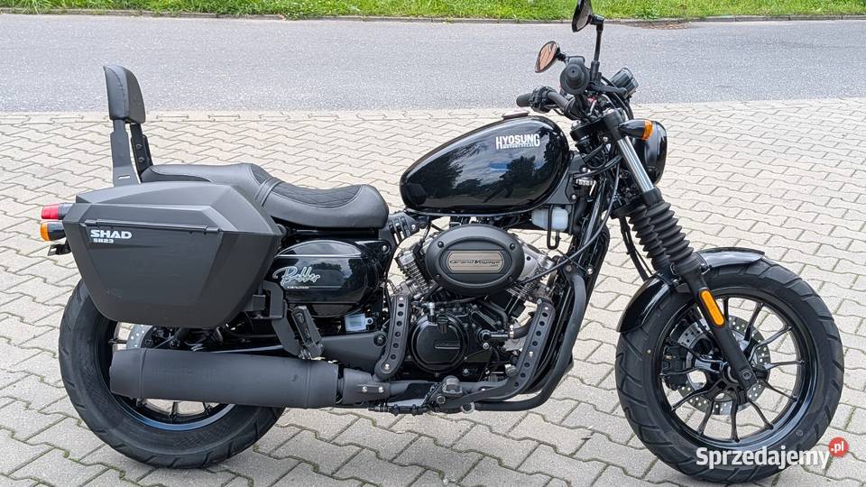 2022 Hyosung gv 125 bobber stan nowy przebieg 13 Wronki