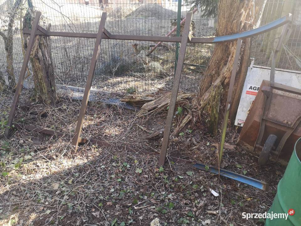 Sanie konne płozy rama metalowa duże sprzedam