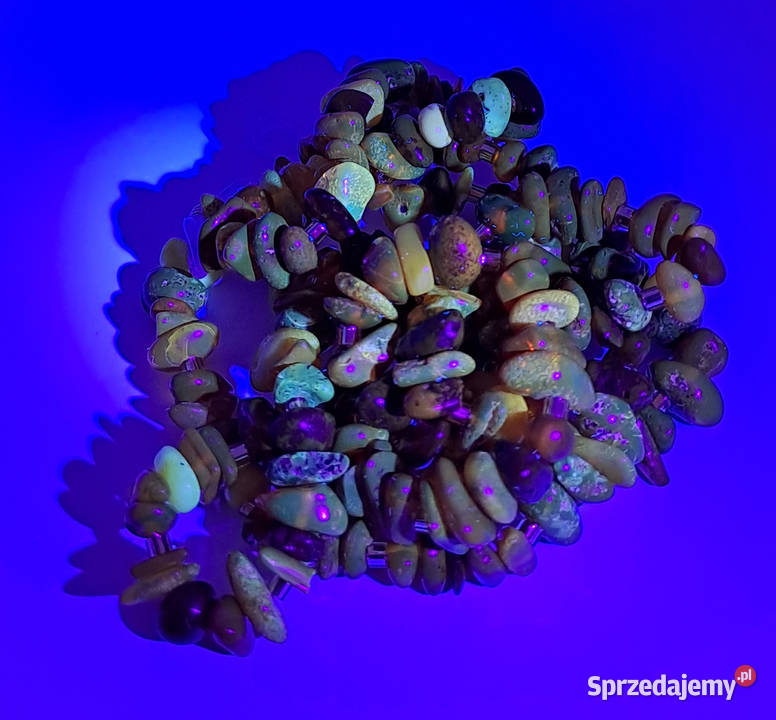 Sznurek do okularów z bursztynu BURSZTYN