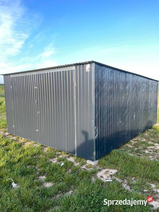 Garaż 4x6 kolor grafit LEŻAJSK Garaże i miejsca postojowe Leżajsk