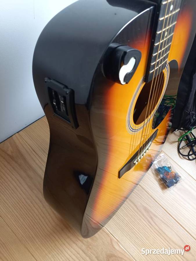 Gitara elektroakustyczna Stagg SW201SBVT dreadnought Lublin sprzedam