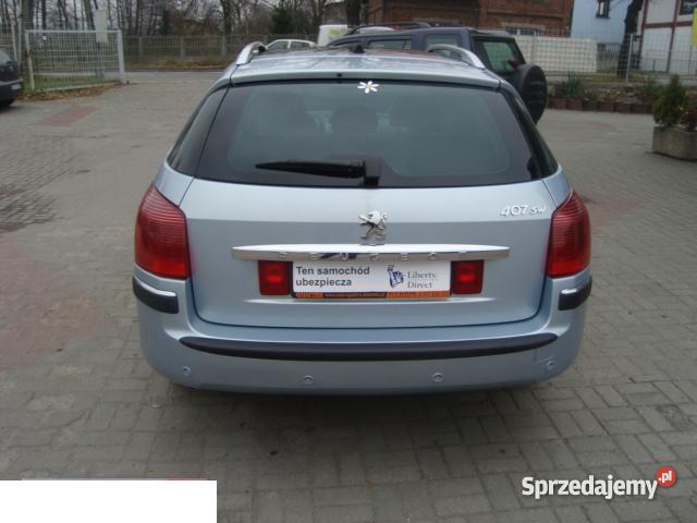Peugeot 407 KLIMATRONIC PANORAMADACH DIESEL Rybnik