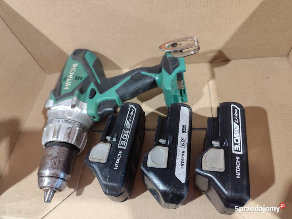 Wkrętarka akumulatorowa DS18DSDL 18v baterie Włodawa sprzedam