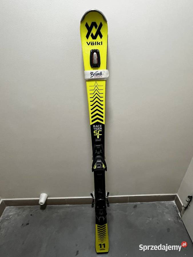 narty Volkl Racetiger SC 155 20222023 prywatnie Gdańsk