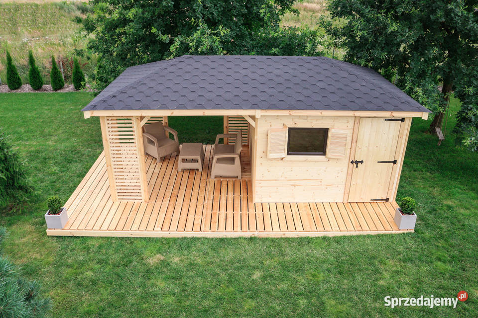 Domek ogrodowy narzędziowy Nowoczesne Domki La Katowice