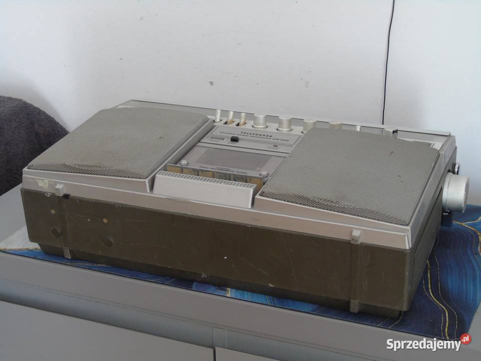 Radio magnetofon Telefunken CR100 Vinage DOSTAWA Elektronika Jasło
