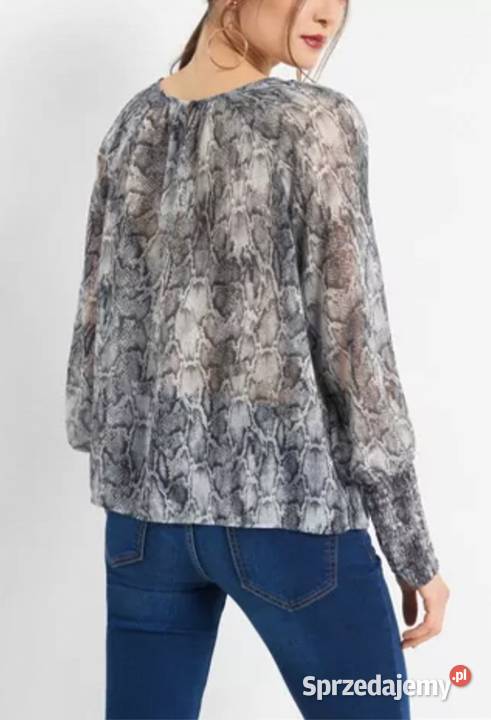 Nowa luźna bluzka z wężowym wzorem Orsay 34 36 Warszawa