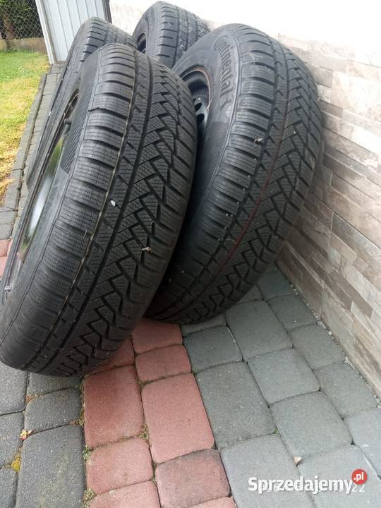 Opony używane z felgami 19570 R 16 H 16cale Samochodowe Trzebunia