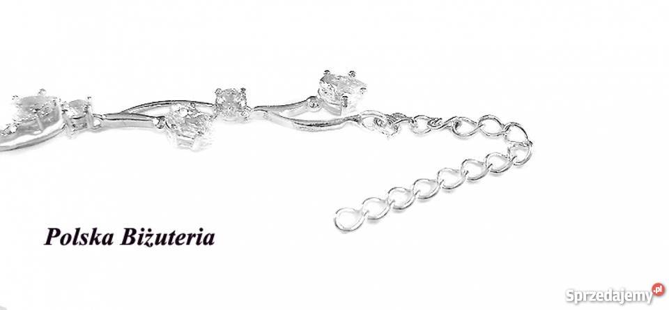 Polska Biżuteria Mega Śliczny Srebrny Komplet podlaskie Białystok