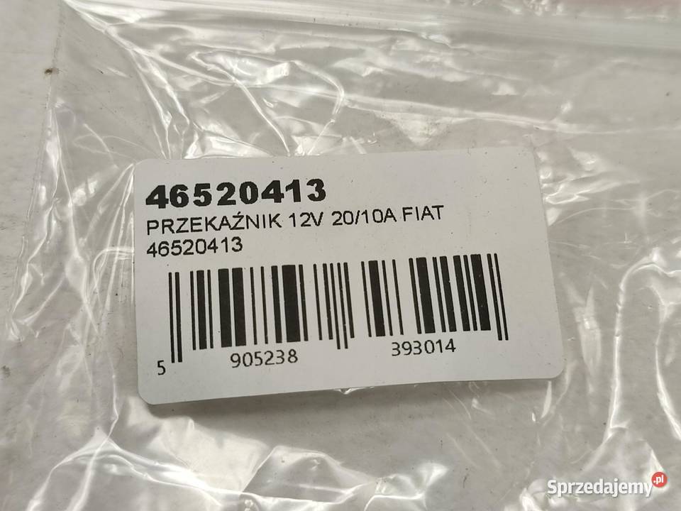 PRZEKAŹNIK 12V 2010A FIAT COUPE 19962000 NOWY
