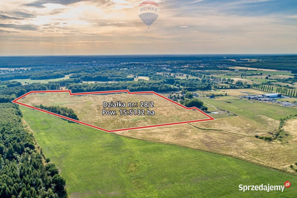 Duża działka rolna 155132 ha dopłaty polna Sprzedaż Sprzedaż Klępina