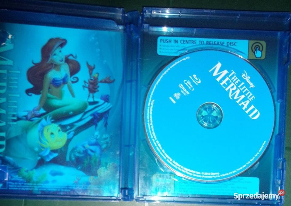 Disney Little Mermaid Mała Syrenka BluRay 2013 podkarpackie Rzeszów