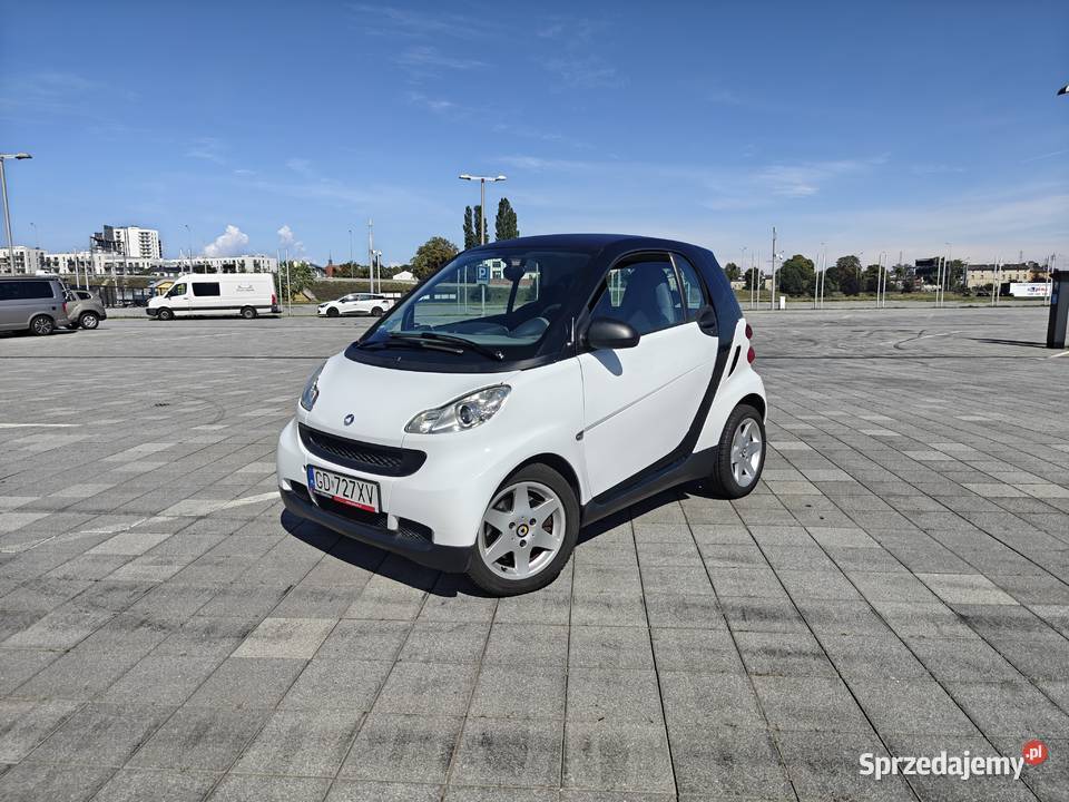 Smart ForTwo 451 2008 10 benzyna pomorskie sprzedam