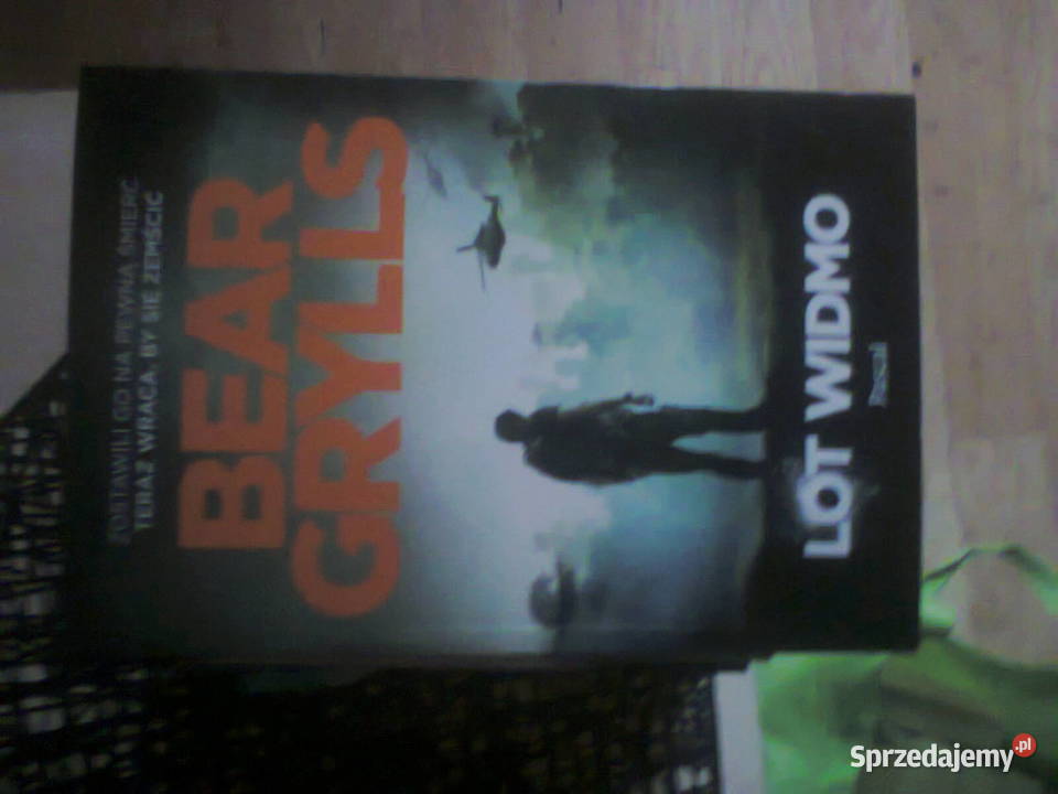 Lot widmo Bear Grylls miękka Proza i poezja Warszawa