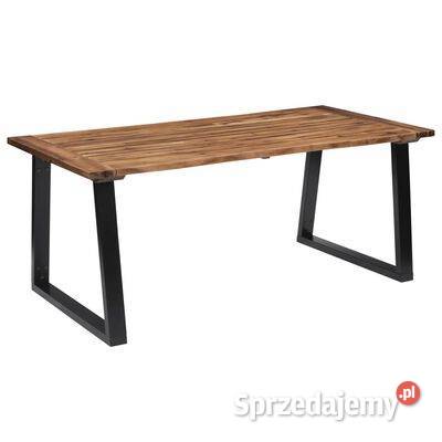 vidaXL Stół z litego drewna akacjowego 180 x 90