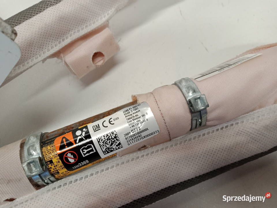 OPEL ASTRA V K KOMBI KURTYNA POWIETRZNA PRAWA