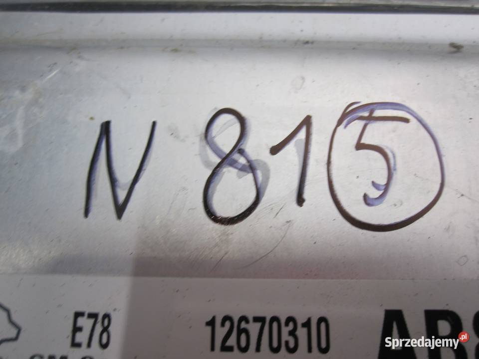 MOKKA 16 18r sterownik komputer silnika 12670310 Kielce