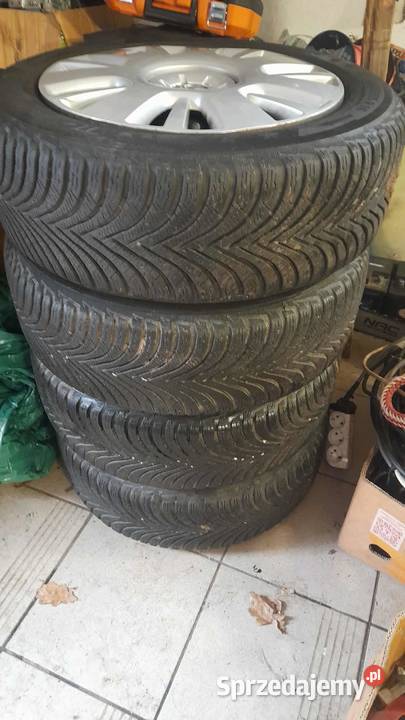 Koła zimowe Opel Michelin 2055516 Podkowa Leśna sprzedam