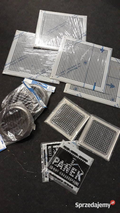 Wentylacja rury kominy złączki kratki sprzedam