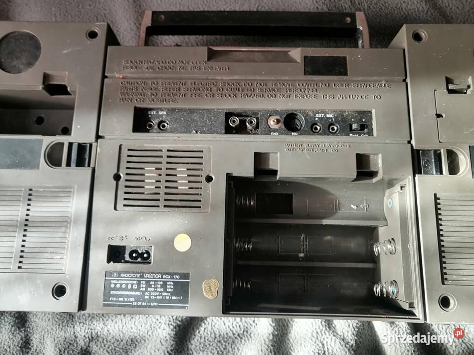Radiomagnetofon ghettoblaster RADIOTONE RCX170 dolnośląskie Legnica