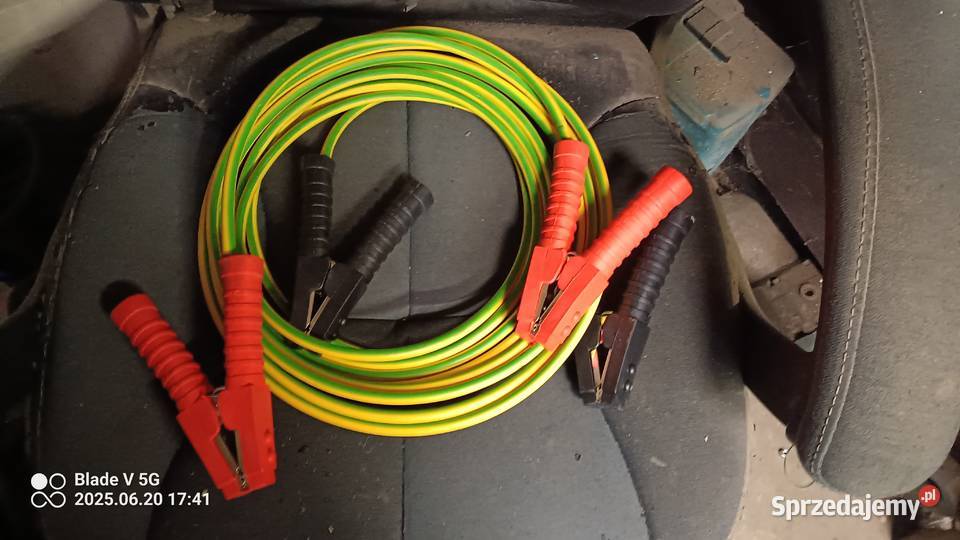 kable przewody rozruchowe 25mm2